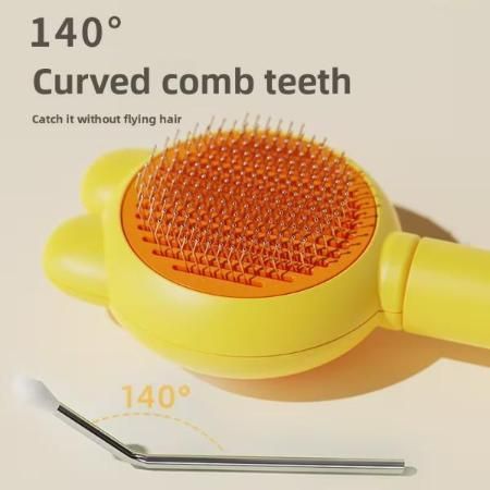 Rabbit-Ear Style Grooming Comb For Pet