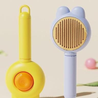 Rabbit-Ear Style Grooming Comb For Pet