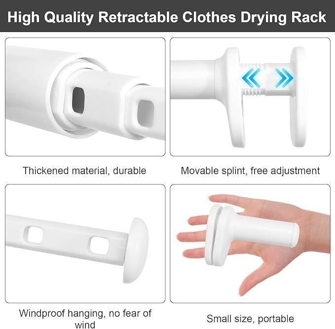 Foldable Portable Hanger Holder (Pack of 2)
