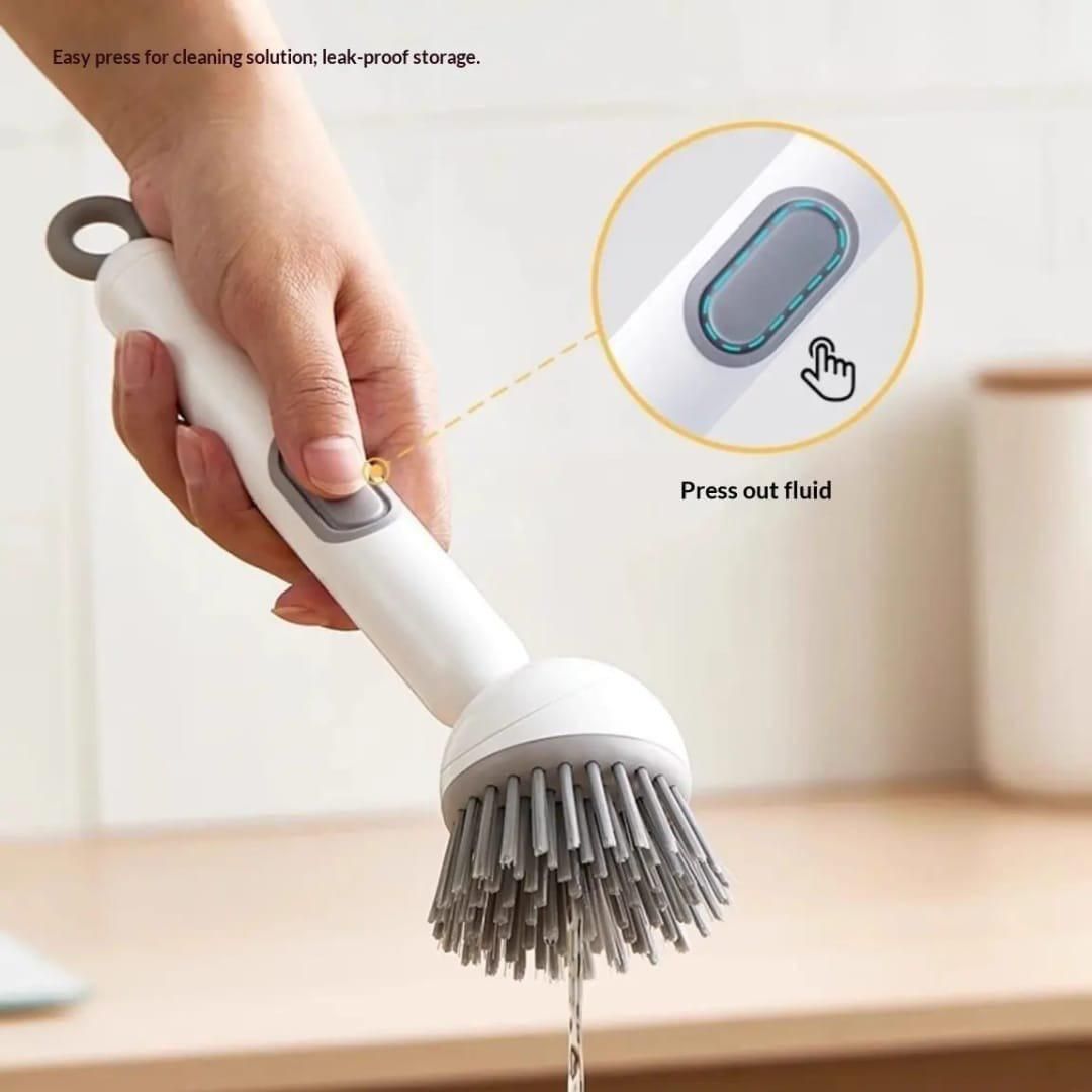 360� Scrubber Wand with Liquid Dispenser